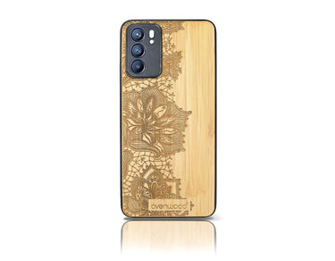 Coque arrière FLEURS Oppo Reno6 5G